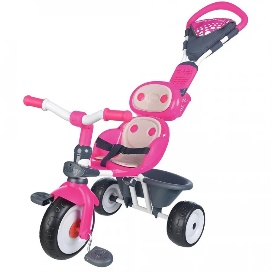 SMOBY Triciclo Baby Driver Confort Fucsia 3 SMOBY Triciclo Baby Driver Confort Fucsia
