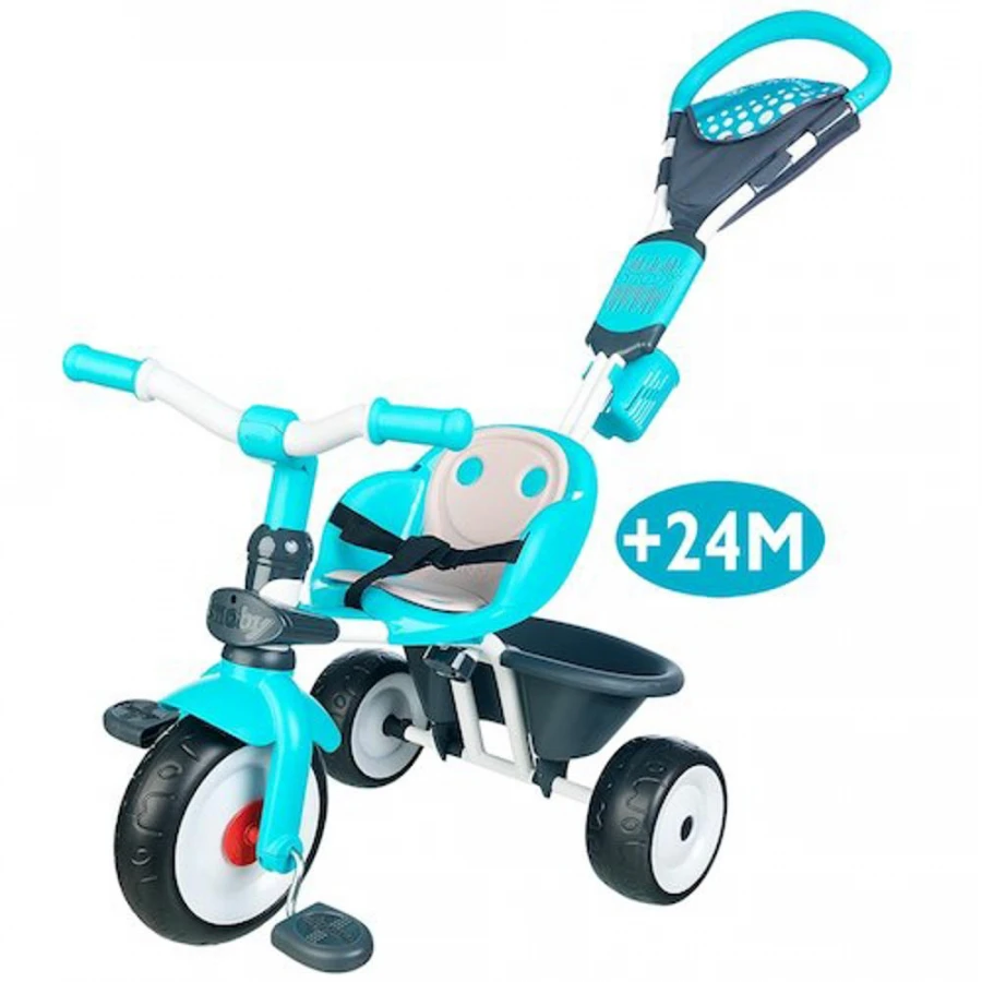 SMOBY Triccilo Baby Driver Confort Azzurro 3 SMOBY Triccilo Baby Driver Confort Azzurro