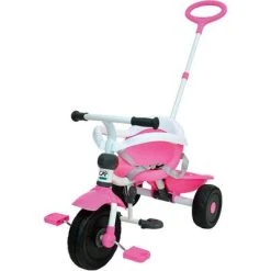 IMPORT Triciclo Comfort Evolutivo Rosa Con Timone