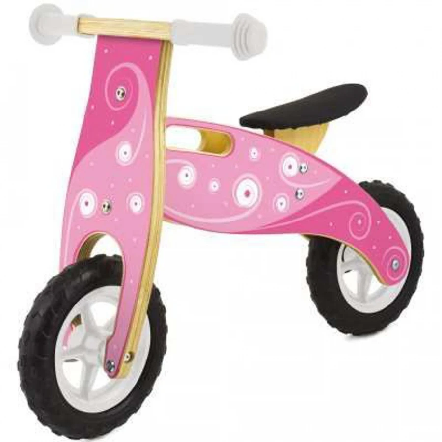 Jouet Club Bici Pedagogica In Legno Rosa 3 Jouet Club Bici Pedagogica In Legno Rosa
