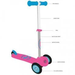 Jouet Club Monopattino 3 Ruote Rosa