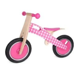 GIOCHERIA Bici Pedagogica In Legno Rosa