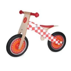 GIOCHERIA Bici Pedagogica In Legno Rossa