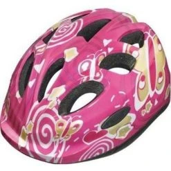 IMPORT Casco Bici Smooty Rosa Per Bimbi