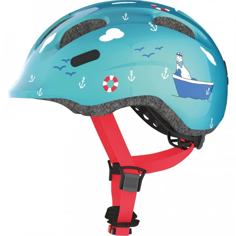 IMPORT Casco Bici Smiley Turchese Sailor Tg 45-50 3 IMPORT Casco Bici Smiley Turchese Sailor Tg 45-50