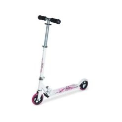 IMPORT Monopattino X.X.Treme 2 Ruote Bianco Fiori Rosa