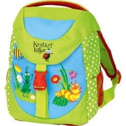 IMPORT Zainetto Asilo Verde Coccinella