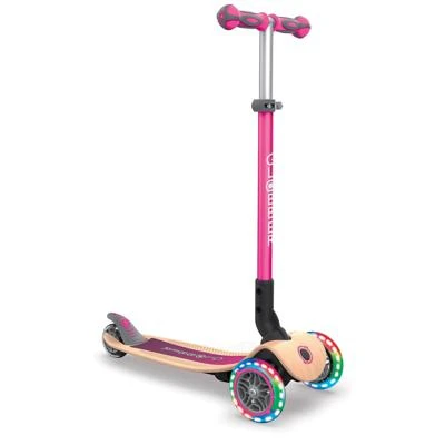 IMPORT Globber- Monopattino 3 Ruote Con Asta Pieghevole, Ruote Con Luci 3 IMPORT Globber- Monopattino 3 Ruote Con Asta Pieghevole, Ruote Con Luci