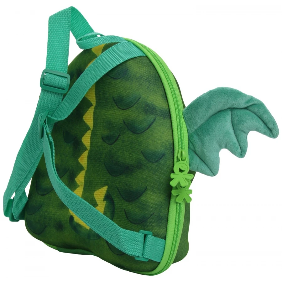 IMPORT Zainetto Asilo Drago Verde 4 IMPORT Zainetto Asilo Drago Verde - immagine 2