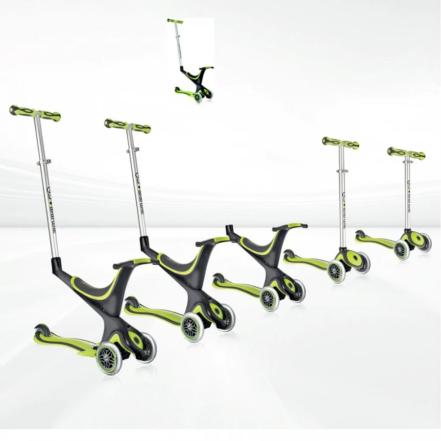 IMPORT Monopattino Globber Evo 5 In 1 Verde 3 IMPORT Monopattino Globber Evo 5 In 1 Verde