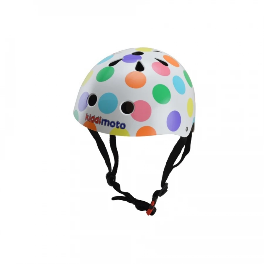 Casco Bici Pois Tg. M Kiddimoto 3 Casco Bici Pois Tg. M Kiddimoto