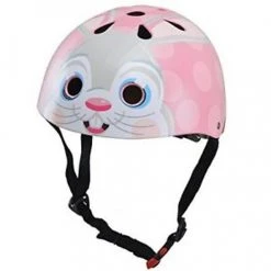 Casco Bici Kiddimoto Coniglio Rosa Tg. S