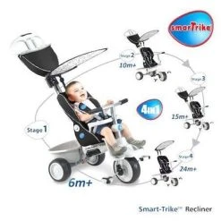 GIOCHERIA Triciclo Recliner Deluxe