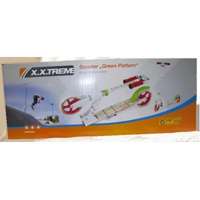 GIOCHERIA Monopattino X.X.Treme 2 Ruote "Green Pattern" 3 GIOCHERIA Monopattino X.X.Treme 2 Ruote "Green Pattern"
