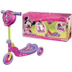 SMOBY Monopattino 3 Ruote Minnie Pieghevole