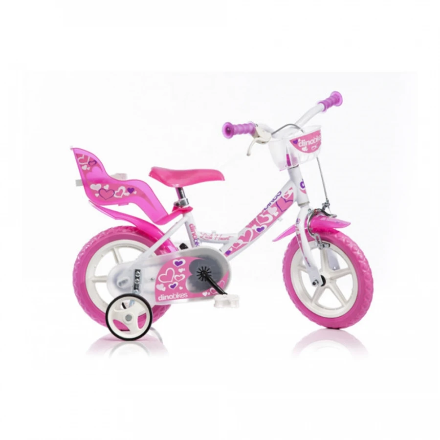 Bicicletta Girl 12" Little Heart 124RLN-05LH Dino Bikes 3 Bicicletta Girl 12" Little Heart 124RLN-05LH Dino Bikes