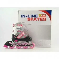 IMPORT Pattini Allungabili Rosa Tg.31/34
