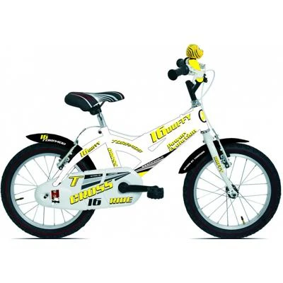 Torpado Bicicletta Duffy Bianco/giallo Bimbo 675 MTB16 3 Torpado Bicicletta Duffy Bianco/giallo Bimbo 675 MTB16