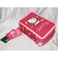 Astuccio Triplo Hello Kitty Candy Rosso
