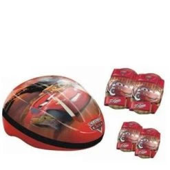 GIOCHERIA Casco+protezioni Cars